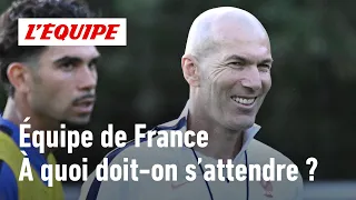 "Plus pragmatique que spectaculaire" : que faut-il attendre de l’Équipe de France de Zidane ?