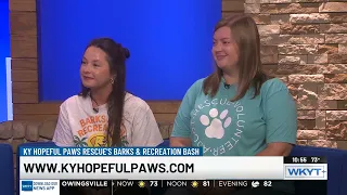 Nancy Riddell and Megan Lucas - KY Hopeful Paws Rescue Barks & Recreation Bash