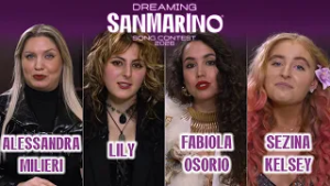 Alessandra Milieri, Lily, Fabiola Osorio e Sezina Kelsey - Dreaming San Marino Song Contest