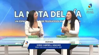 LA NOTA DEL DÍA 03 SEPTIEMBRE 2026 Doris Campbell Directora  ejecutiva de ECUATEXTIL 2026