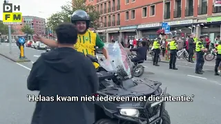 Burgemeester Den Haag over ongeregeldheden na Nederland-Marokko - Boeren aangehouden bij protest