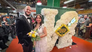 Couples get married in true Philly fashion at Reading Terminal Market