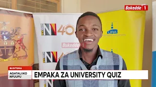 Agataliikonfuufu Enteekateeka z’empaka eza Yunivasite quiz 2026 zitandise  Abayizi bazesunga
