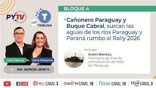 Gunboat Paraguay and Ship Cabral sail the waters of the Paraguay and Paraná rivers heading to Ral...