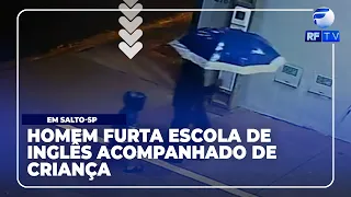 Alerta Total - Father uses 5-year-old child to burglarize language school