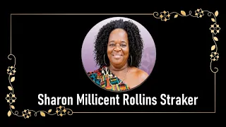 Death Announcement - Sharon Millicent Rollins Straker