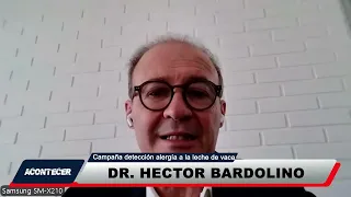 ACONTECER 2nd 09/03 HECTOR BARDOLINO COW'S MILK ALLERGY PART 2