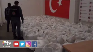 KAPIKULE’DE 1 TON 413 KİLO ESRAR YAKALANDI