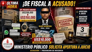 Public Prosecutor's Office formally charges prosecutor for alleged bribery