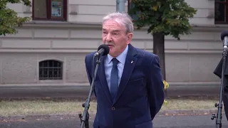 A II. világháború áldozatai előtt hajtottak fejet a makóiak