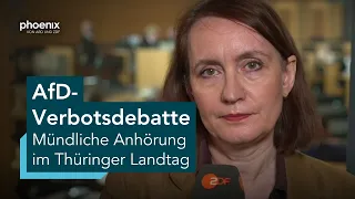 ZDF-Reporterin Daniela Sonntag zur Mündlichen Anhörung im Thüringer Landtag | 30.09.26