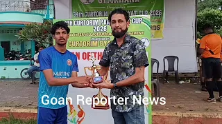 Goan Reporter: Godwin’s double sends Fr Agnelo Youth SC Paroda into the semi-finals!