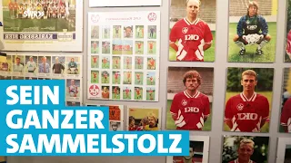 Ein Fußball-Museum zuhause: FCK-Fan sammelt seit Jahrzehnten Fußballtrikots und Autogramme