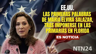 Maria Elvira Salazar's first words after winning the Florida primaries