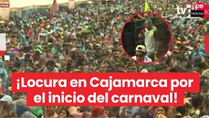 Carnaval de Cajamarca 2026: miles disfrutan del Ño Carnavalón en la explanada del Qhapaq Ñam