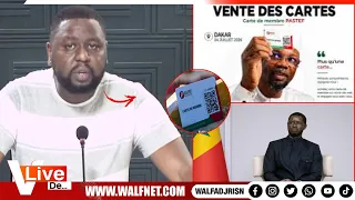 Sonko vend ses cartes, Diomaye massifie à côté "jaayum carte PASTEF moko def événement" PMD réagit