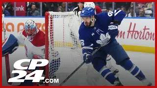 Maple Leafs fall 3-2 to Canadiens in home opener as McKenna and Marchenko make their Toronto debut