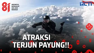 Atraksi Terjun Payung | PROKLAMASI RI 81