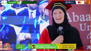 Munaasibadda Qalinjabinta jaamacada Abaarso Tech Dufcadii 15aad.