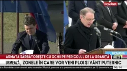 Nicușor Dan, de ziua Armatei Române: „Traversăm o perioadă marcată de riscuri majore..."