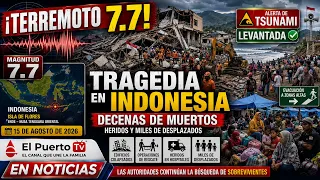 Tragedia en Indonesia: terremoto de 7.7 deja muerte y destrucción