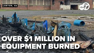 Fire causes over $1 million in damages to Virginia Task Force 1 facility, 6 people sought