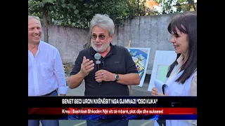 BENET BECI URON NXËNËSIT NGA GJIMNAZI “OSO KUKA”