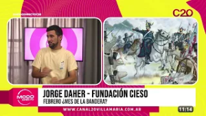MODO DIRECTO - JORGE DAHER - FEBRERO ¿MES DE LA BANDERA?