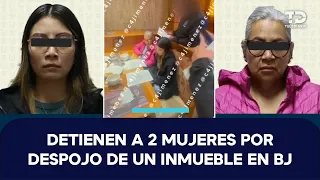 Virginia 'N' and Diana 'N' arrested for home theft in Colonia Del Valle, Mexico City