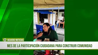 Citizen Participation Month in Rionegro to build community