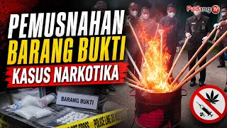 DESTRUCTION OF NARCOTICS CASE EVIDENCE