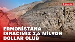 Ermənistana ixracımız 2,4 milyon dollar olub