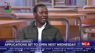 Gauteng online applications set to open next Wednesday
