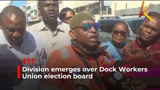 Division emerges over Dock Workers Union election board