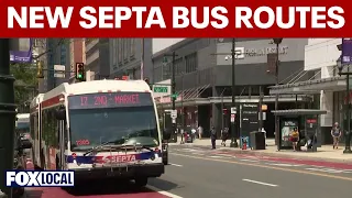 SEPTA's new bus routes take effect as work, school begins Monday