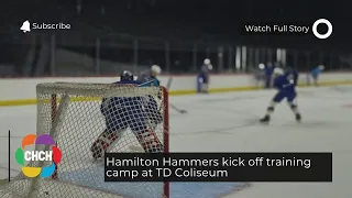 Hamilton Hammers kick off training camp at TD Coliseum