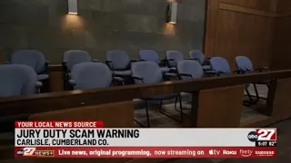 Police warn Carlisle residents about jury duty scam