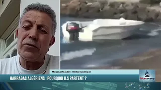 Moussa Haddadi : Les harraga fuient la misère, les arrestations et la répression