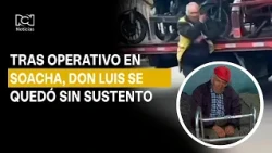 A sus 68 años, don Luis enfrenta la incertidumbre de quedarse sin sustento