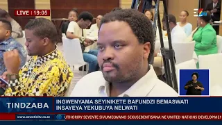 His Majesty King Mswati III addresses Swati students that are studying in Malaysia