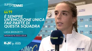 Exclusive interview with Lucia Bronzetti ahead of the Billie Jean King Cup Finals