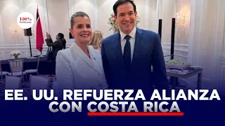 Marco Rubio reafirma alianza de Estados Unidos con Costa Rica