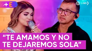 El abrazo de Naldy y su familia en el Reventonazo | Más Espectáculos (HOY)