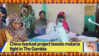 China-backed project boosts malaria fight in The Gambia