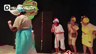 A worthy choice for children is the play "The Big Boss Rooster"
