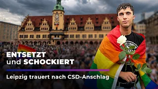 Leipzig in Mourning After Attack at Berlin Pride | Sachsen Fernsehen