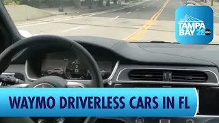 Waymo launches driverless car service in Tampa across 50 square miles
