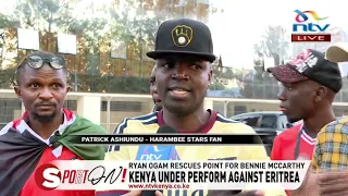 Kenyans weigh in after Kenya underperforms against Eritrea