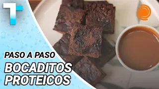 The cheat meal on Telenoche | Banana and cacao protein bites