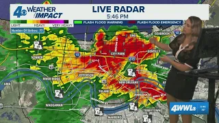 Flash Flood Warning issued for parts of Orleans and Jefferson parishes